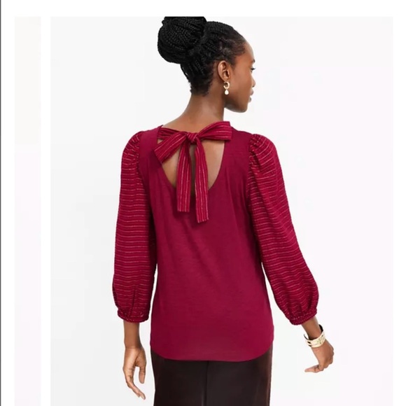 Loft Bow Back Shimmer Top
Loft Top
Thanksgiving Top - Picture 4 of 4